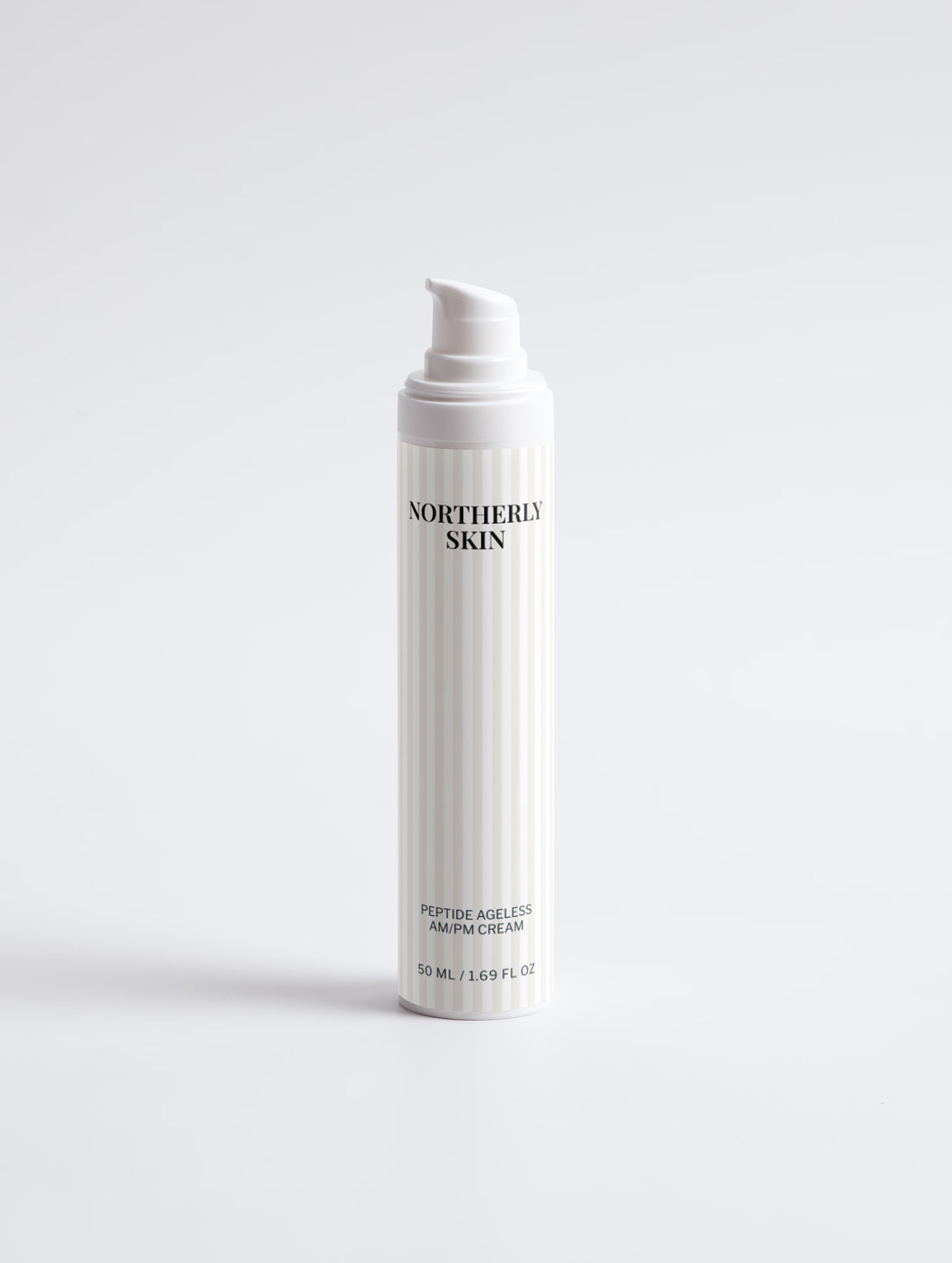 The 50 ml cream bottle, front